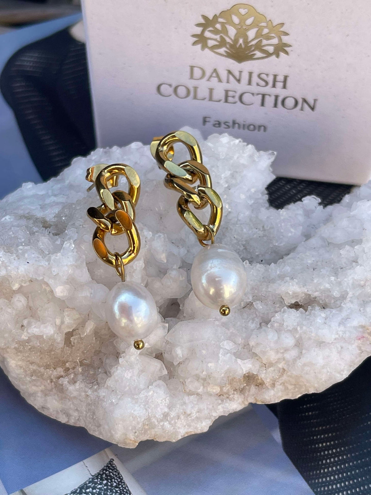 Oorbellen Elsa 18k verguld