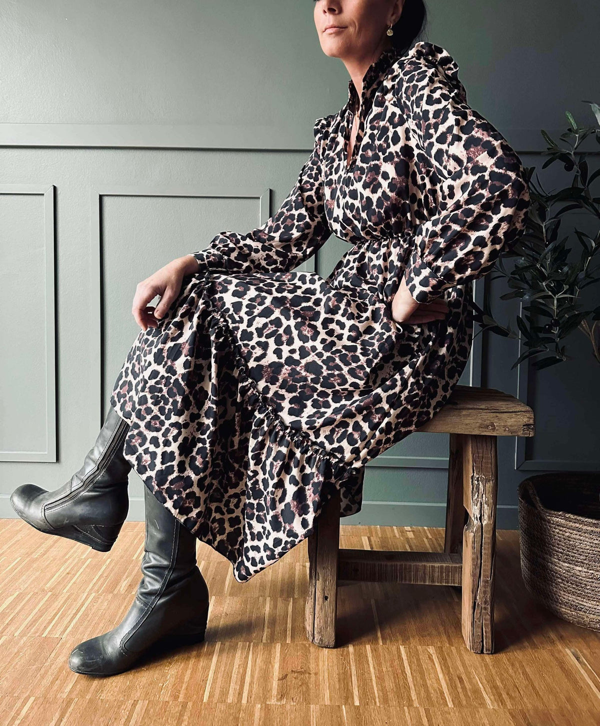Jurk Leopard - S/M
