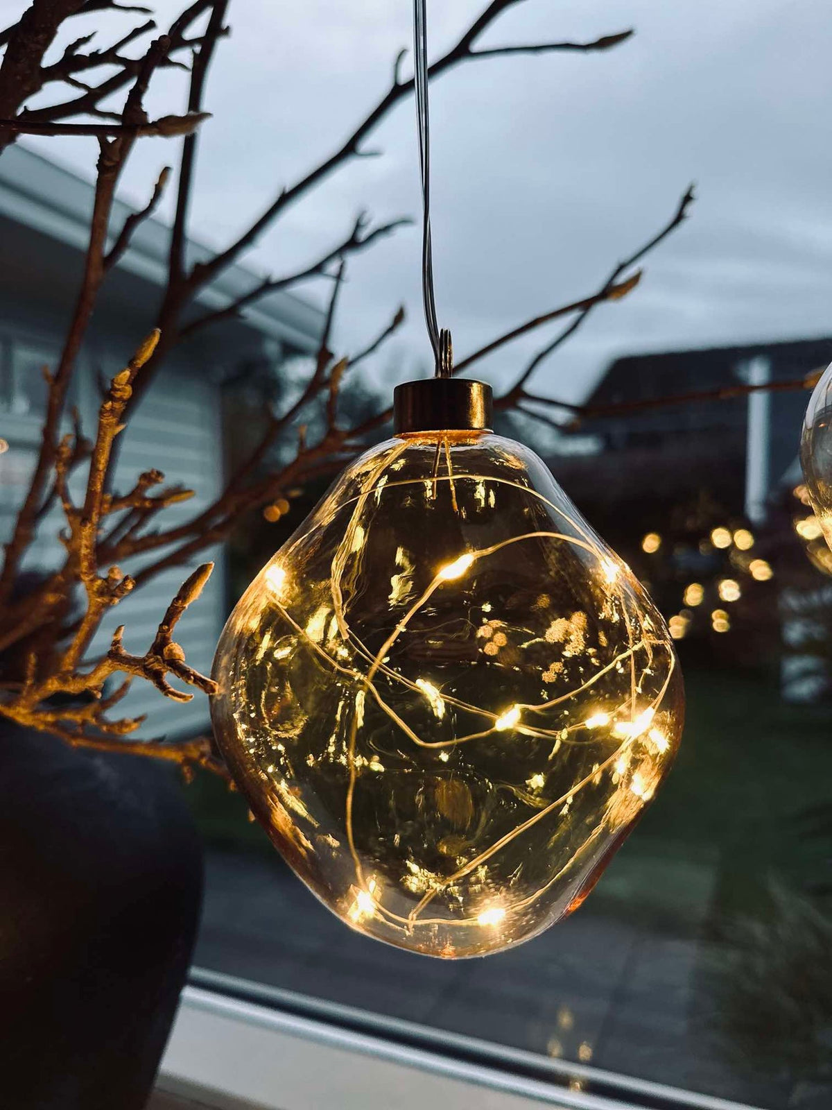 LED Lichtbollen Golden - Set van 3 stuks