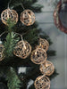 Lichtslinger Goud - 10 LED-bollen