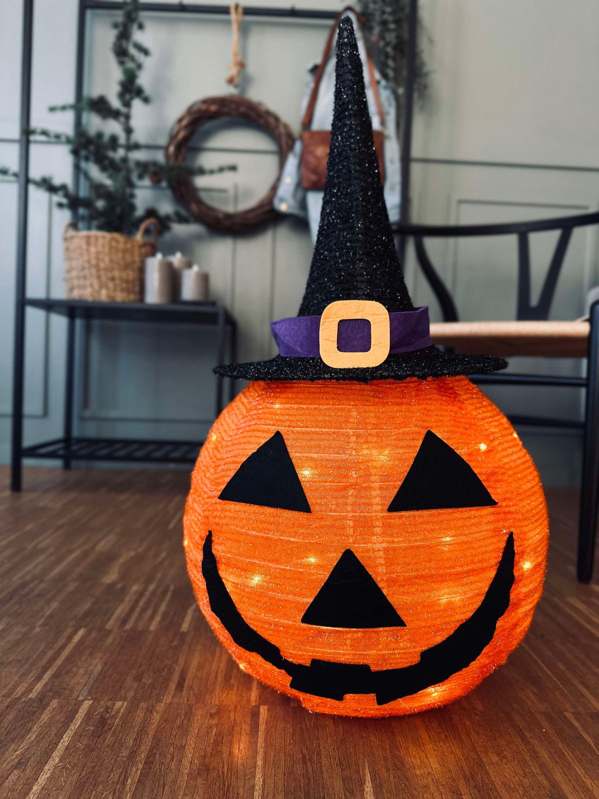 Halloween Pompoen LED - 68 cm