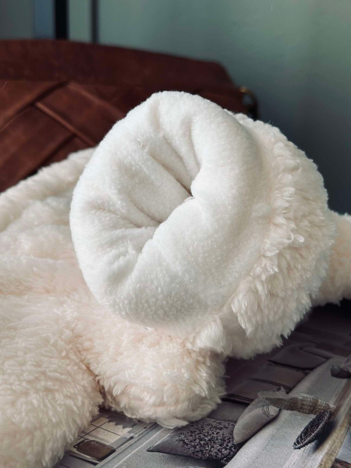 Handschoenen - White fleece