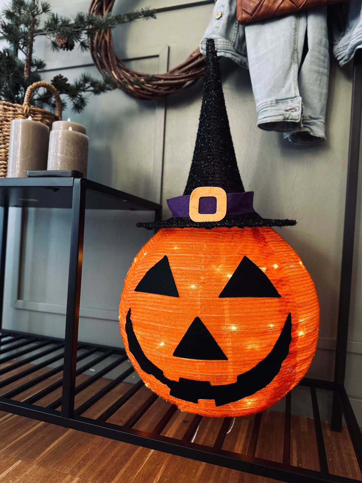 Halloween Pompoen LED - 68 cm