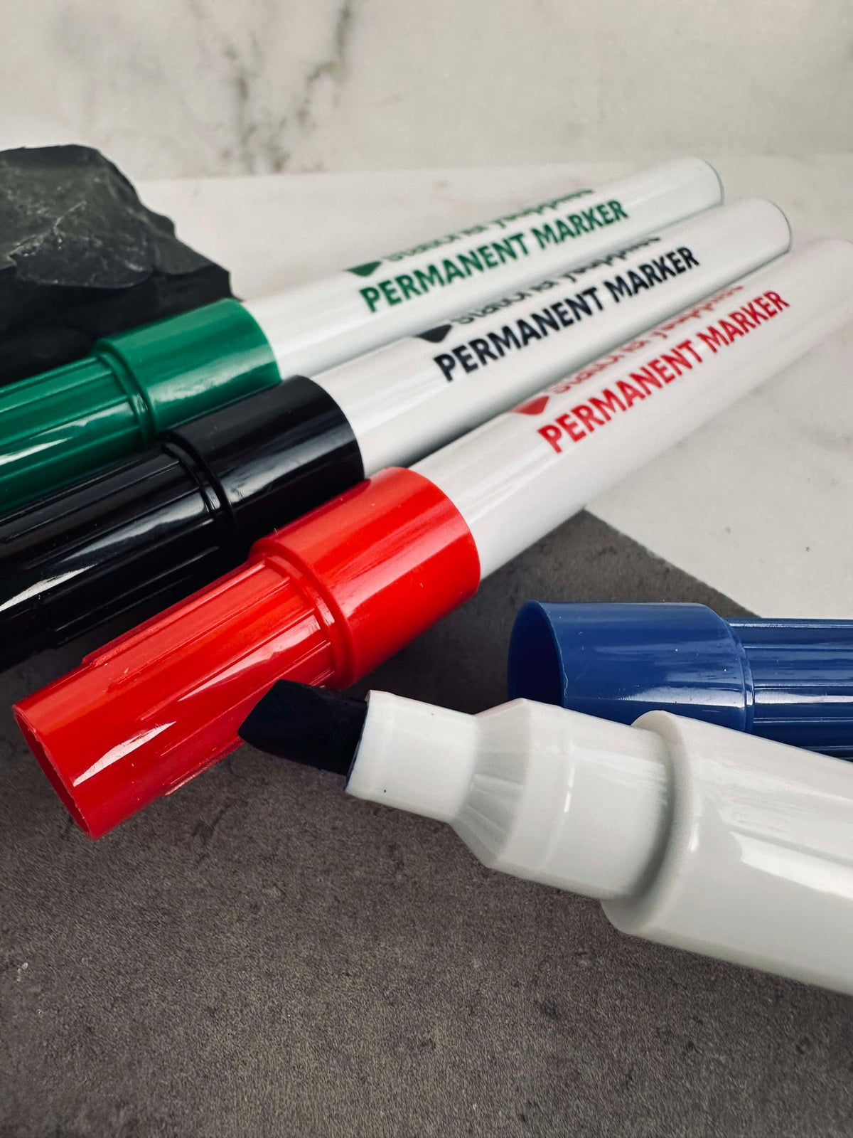 Permanente markers - set van 4 stuks