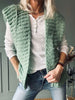 Vest - Gedempt groen