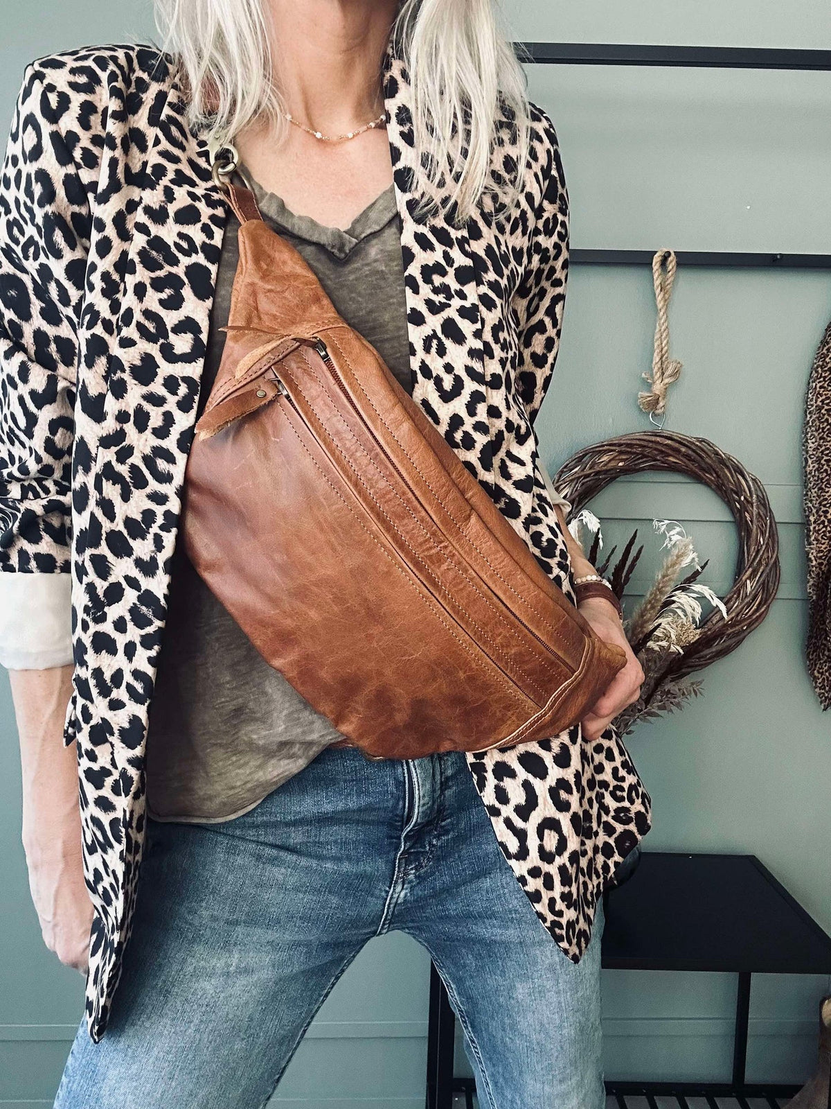 Bumbag Big Oline Cognac