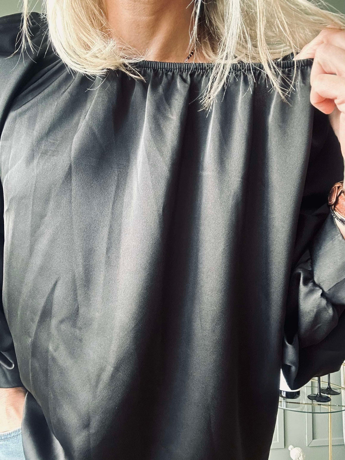 Blouse Jenny - Zijde look