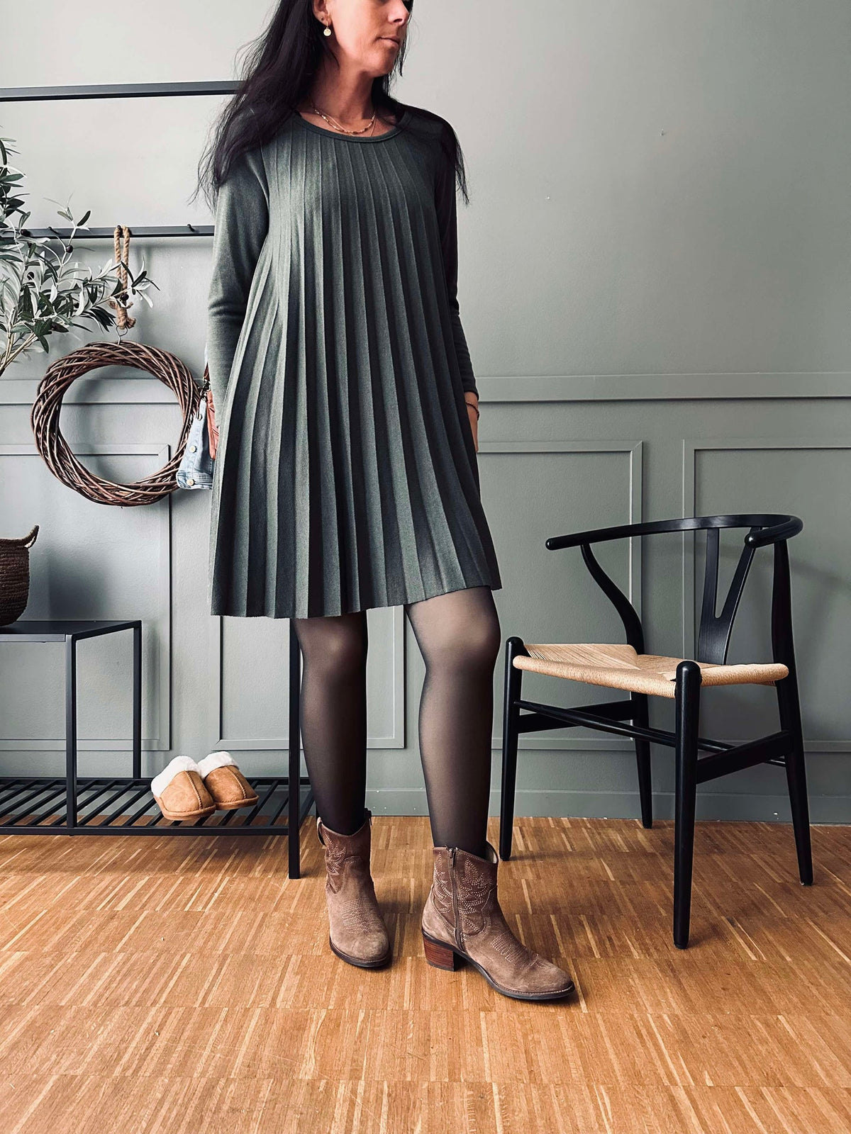 Jurk Selma Military
