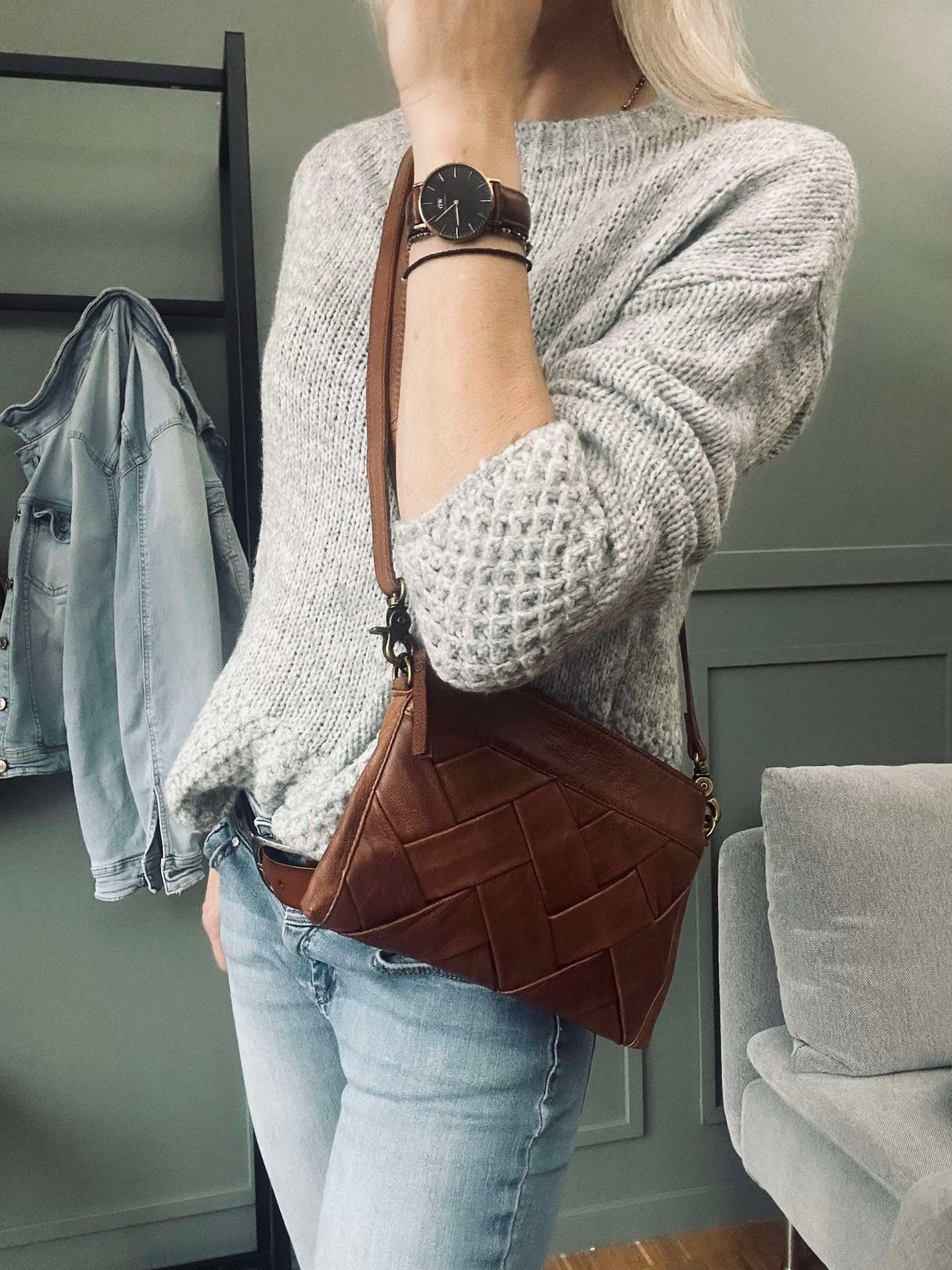Trui Celeste Grey