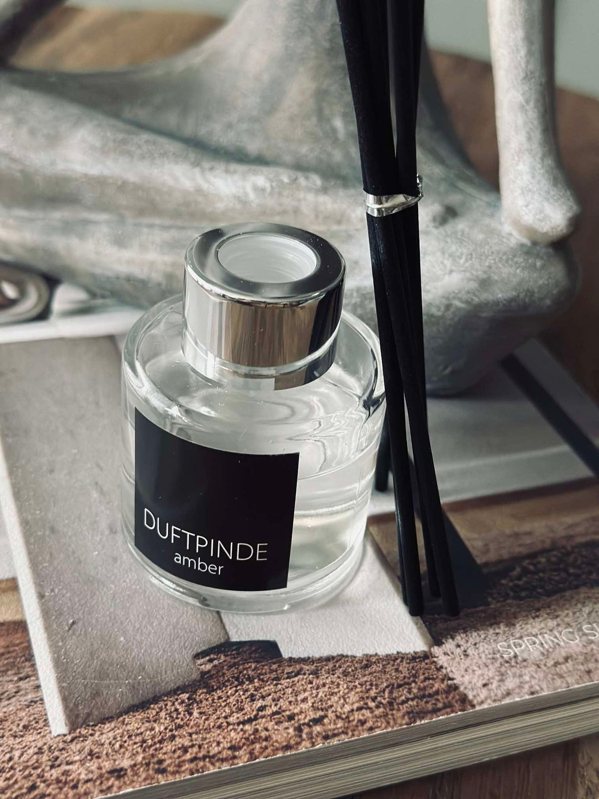 Geurstokjes - Amber 50 ml.