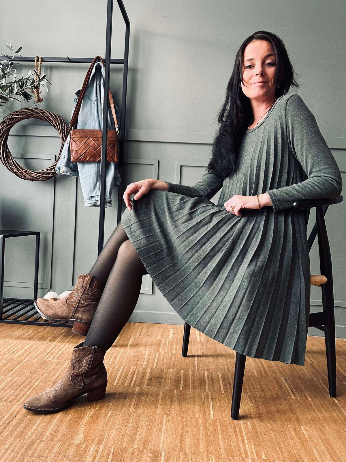 Jurk Selma Military