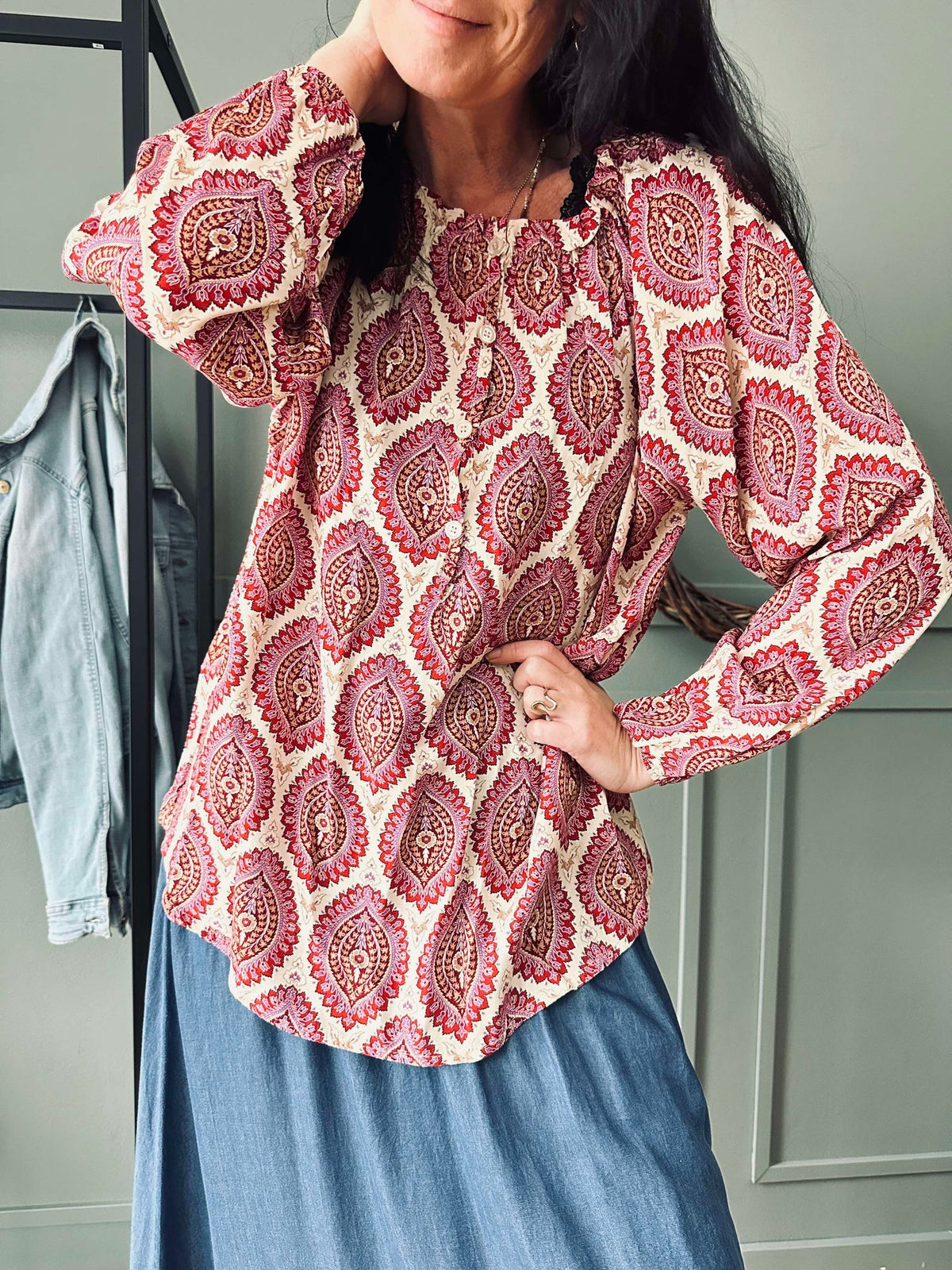 Blouse Nadia Pink