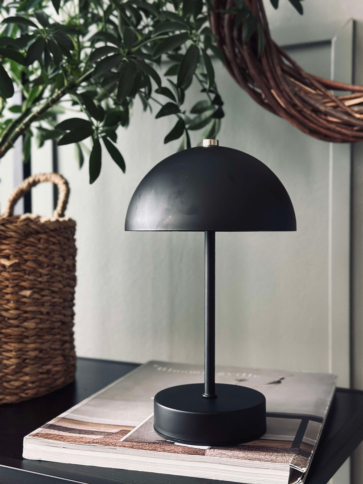 Tafellamp met touch - Zwart