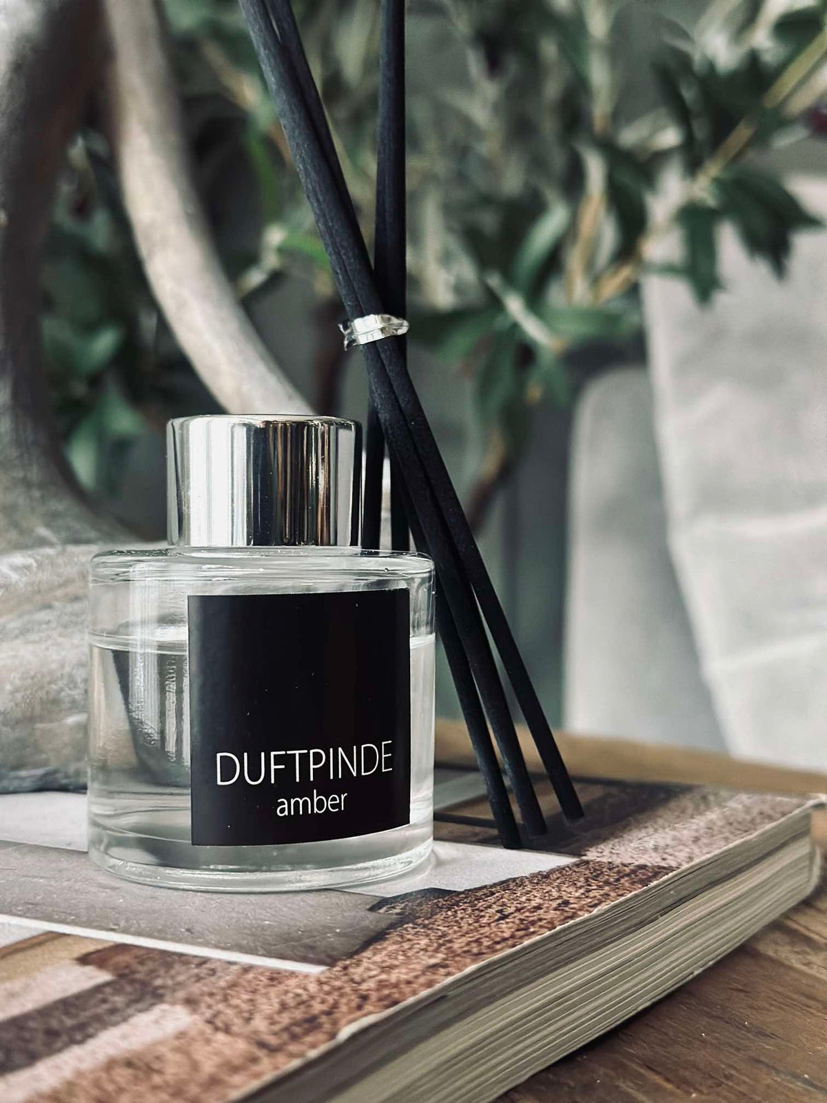 Geurstokjes - Amber 50 ml.