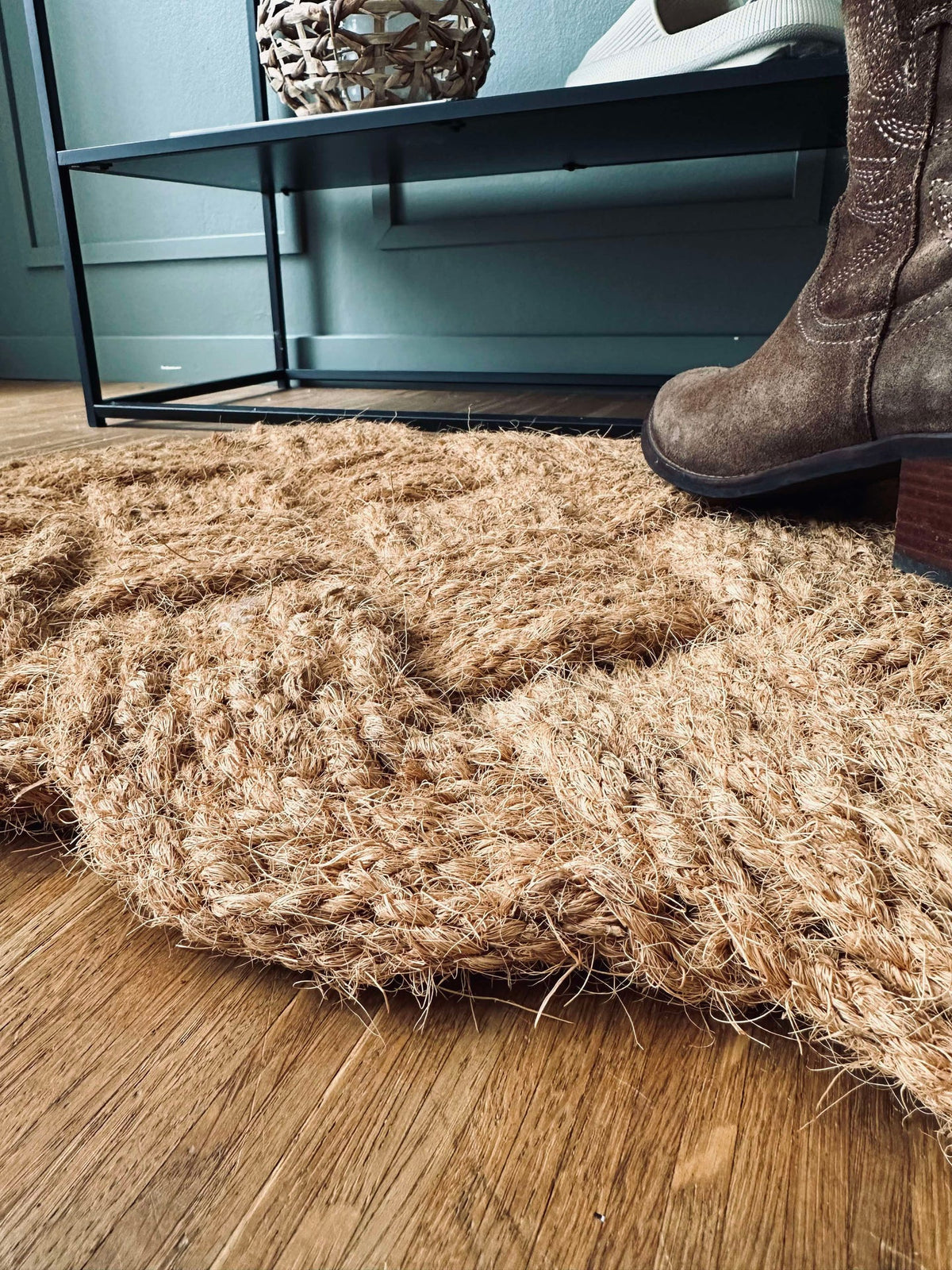 Deurmat knoop Jute 45x75