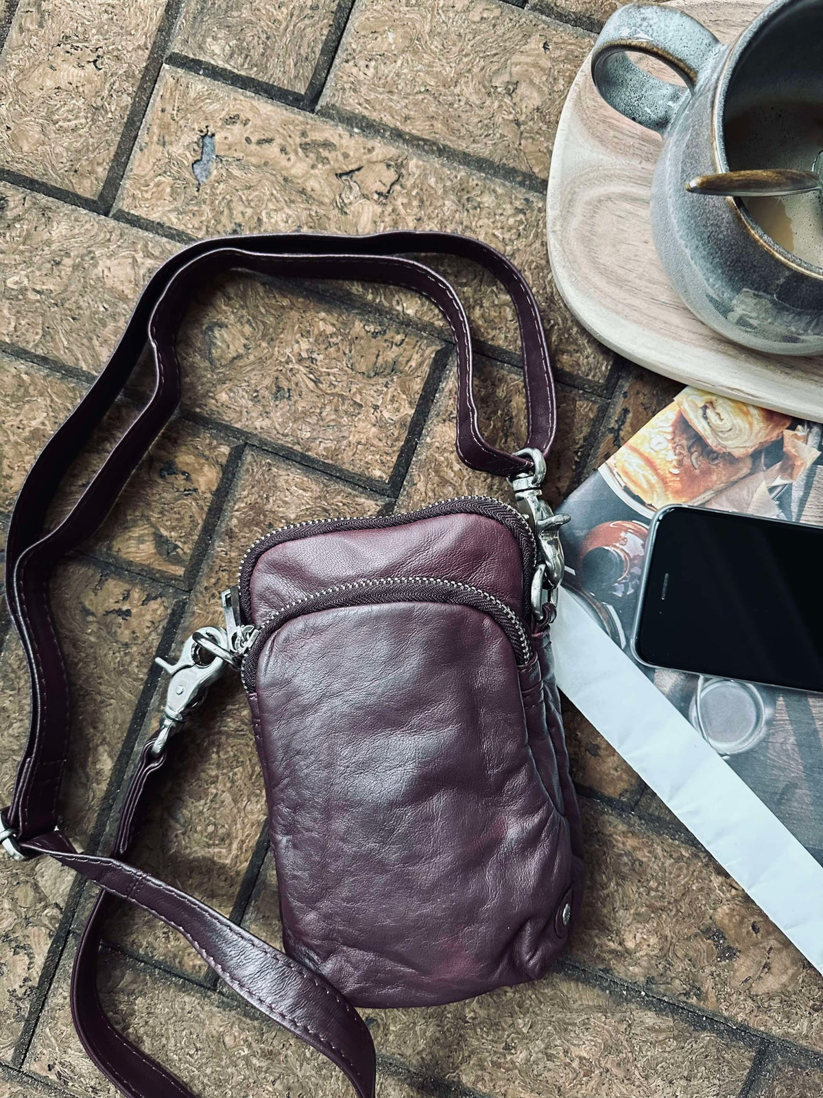 Telefoontasje - Cranberry