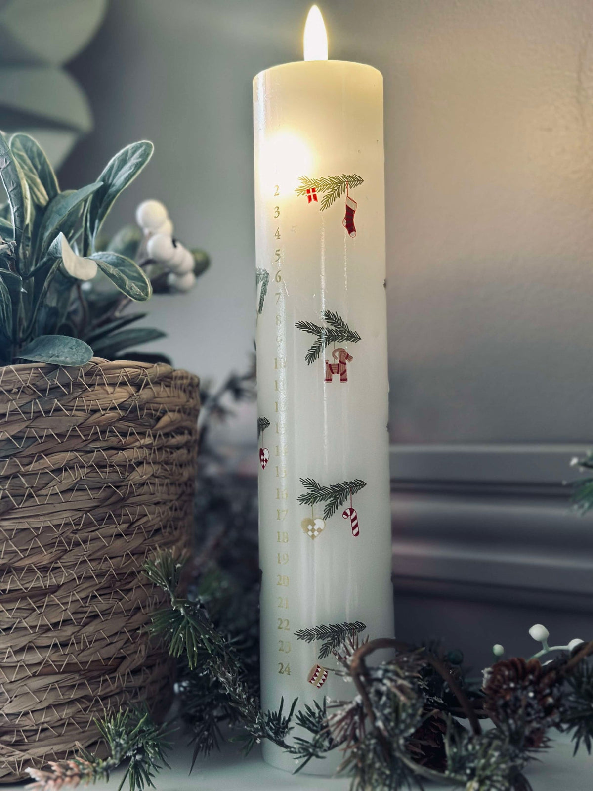 LED kalenderlicht met afstandsbediening