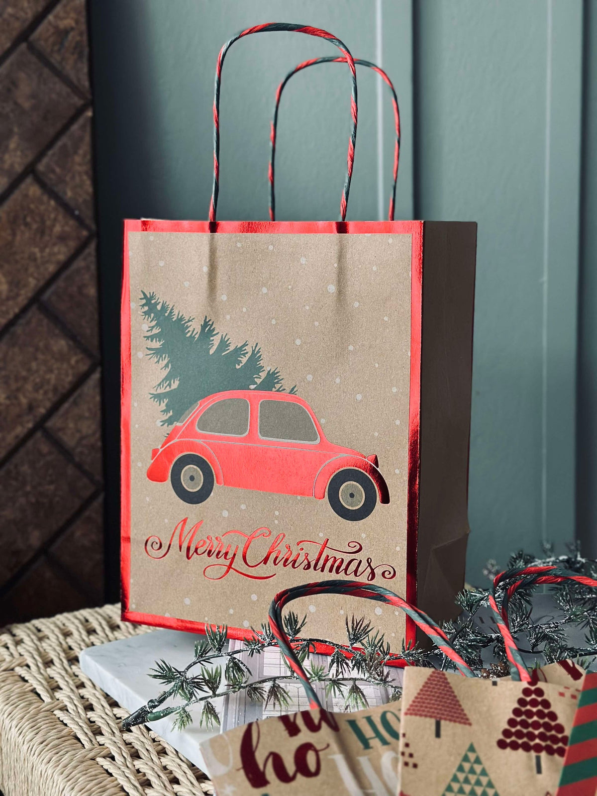 Cadeauzakje Kerst - 1 stuk
