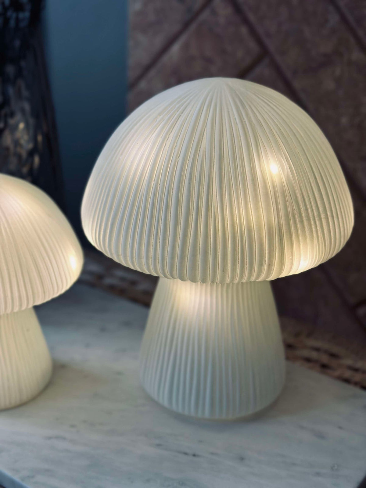 Mushroom Astrid - Wit 20 cm