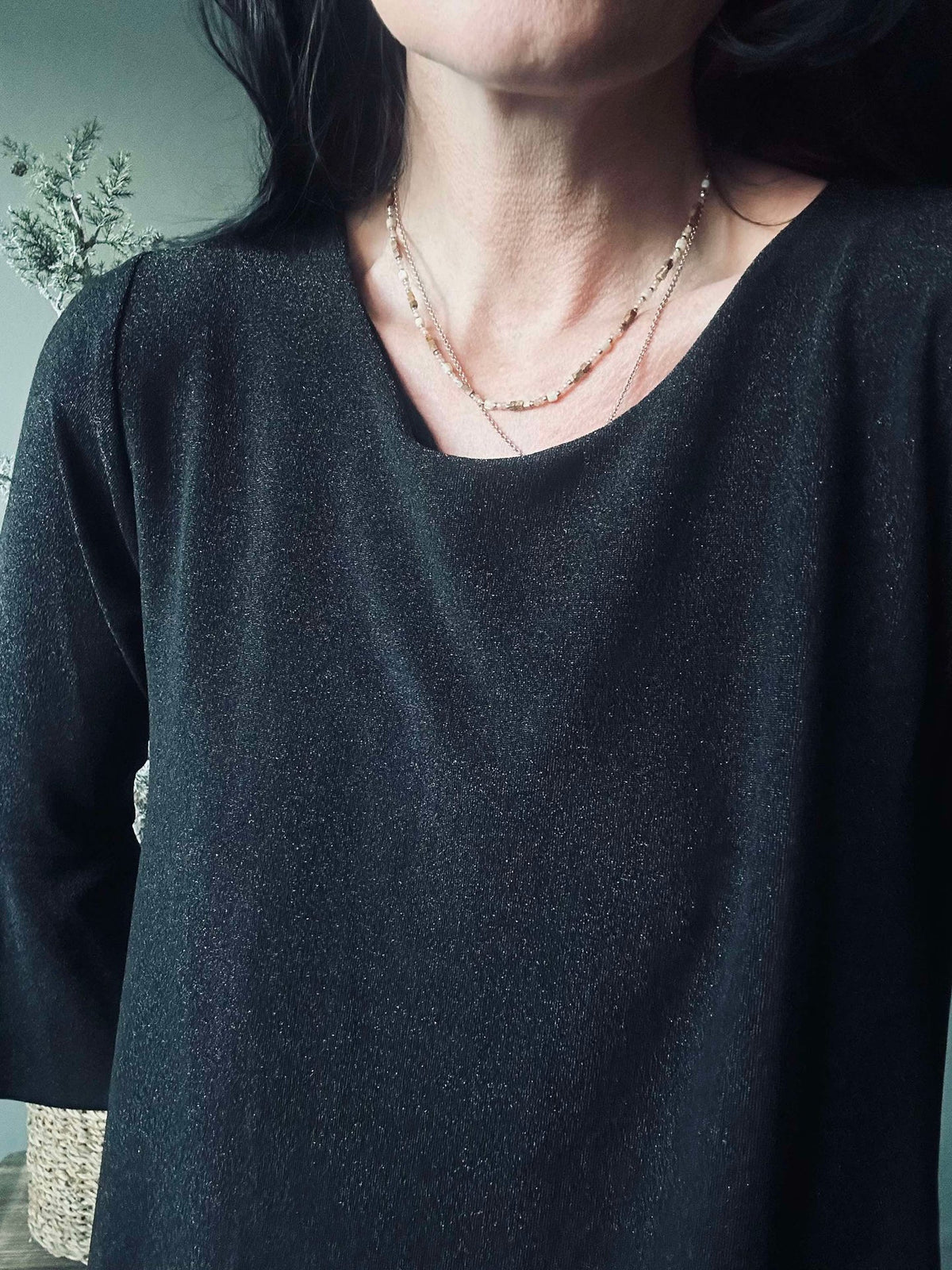 Jurk Sparkle Black