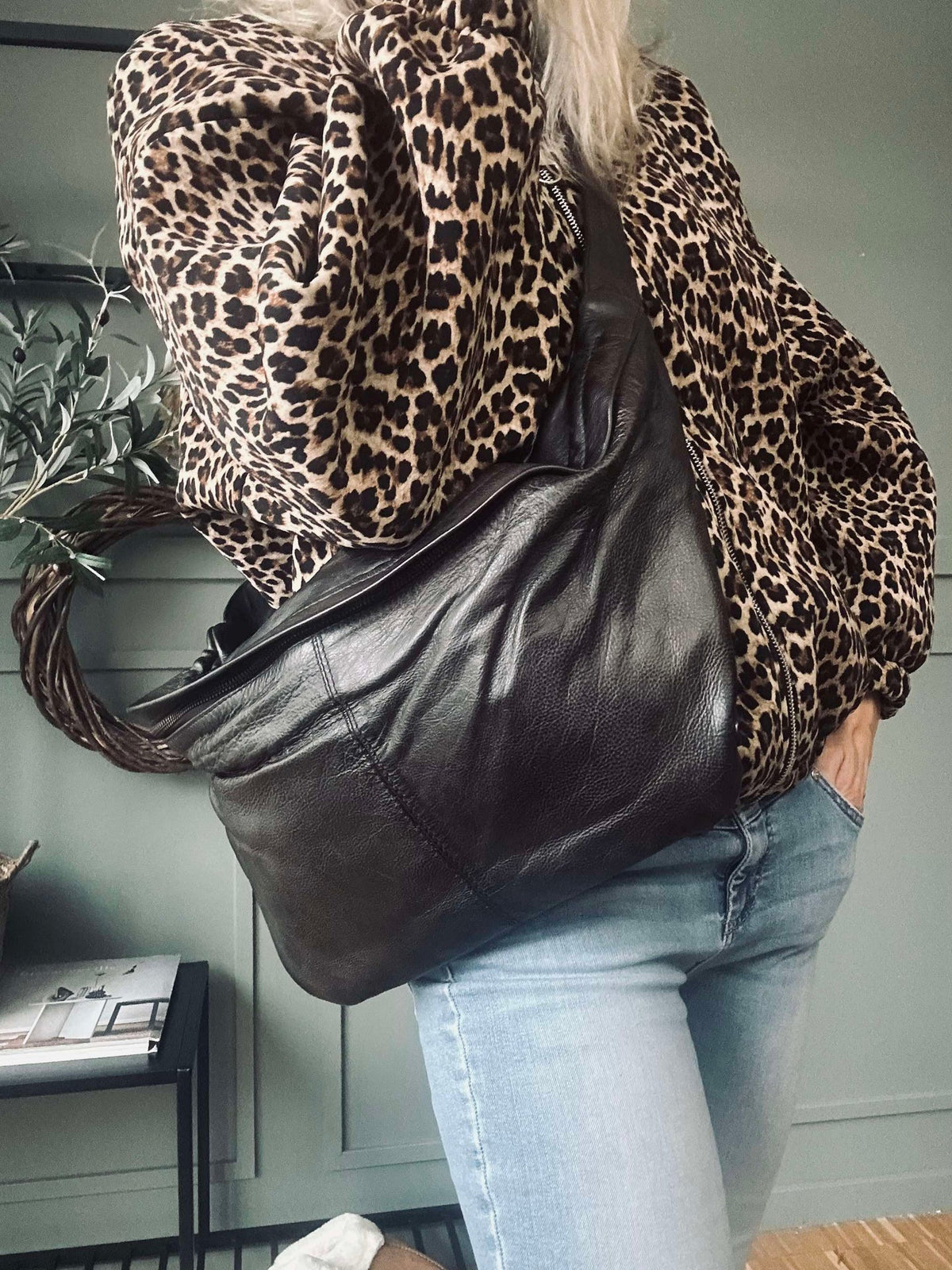 Cool Buffy XL Bumbag van boterzacht leer - Brown