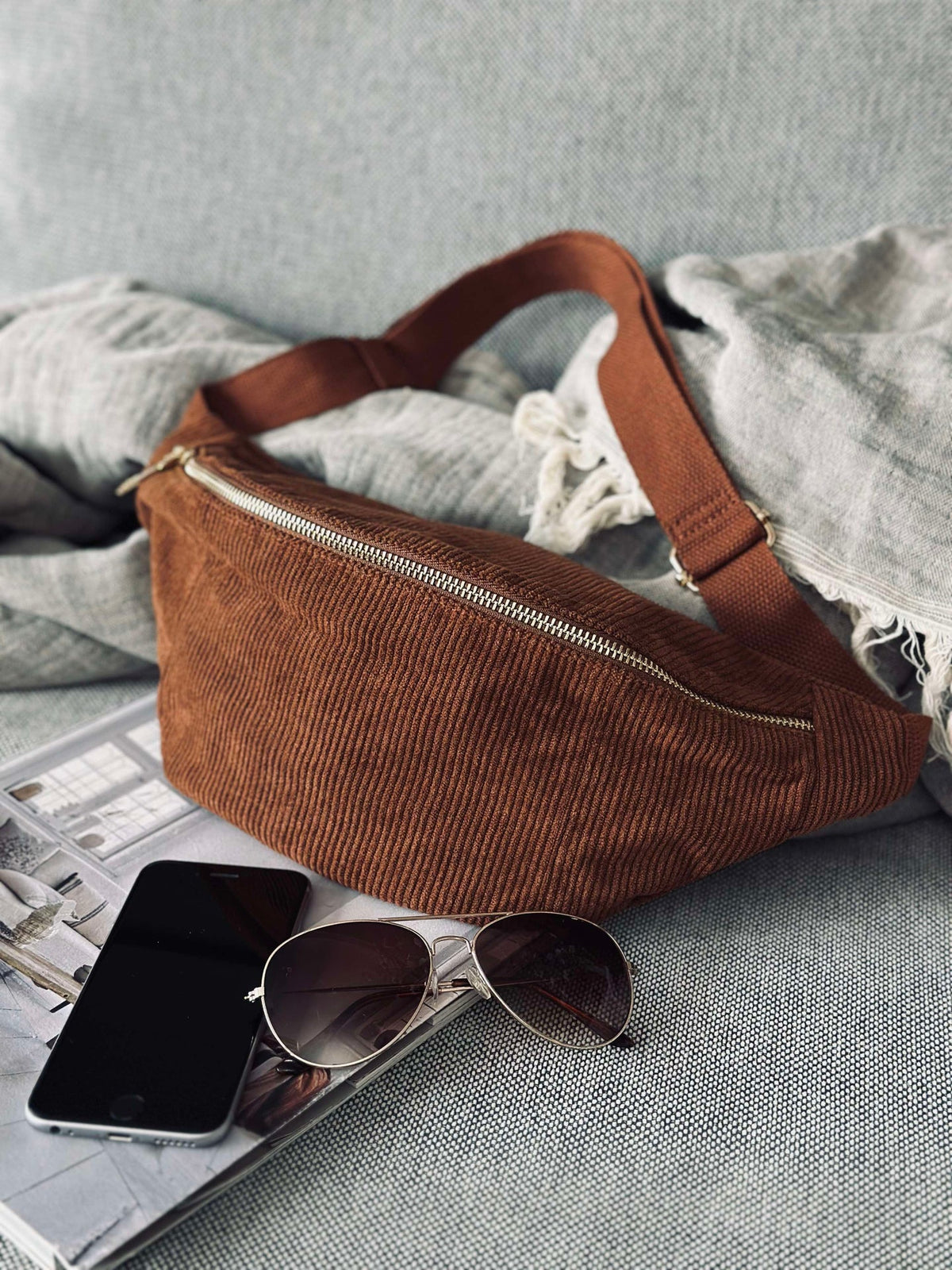 Bumbag - Whisky corduroy