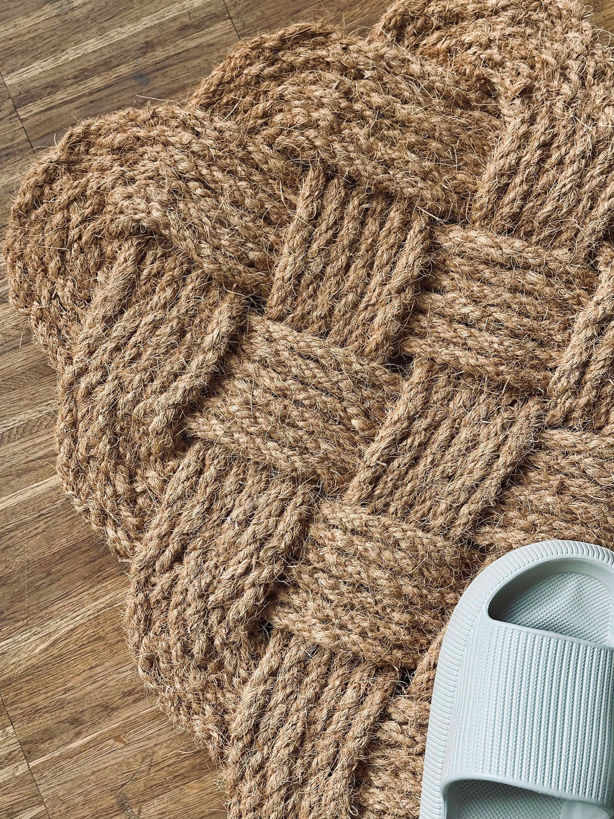 Deurmat knoop Jute 45x75