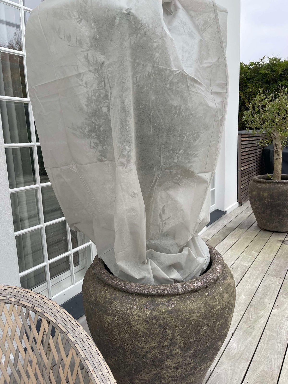 Plantenjas grijs - Set van 2