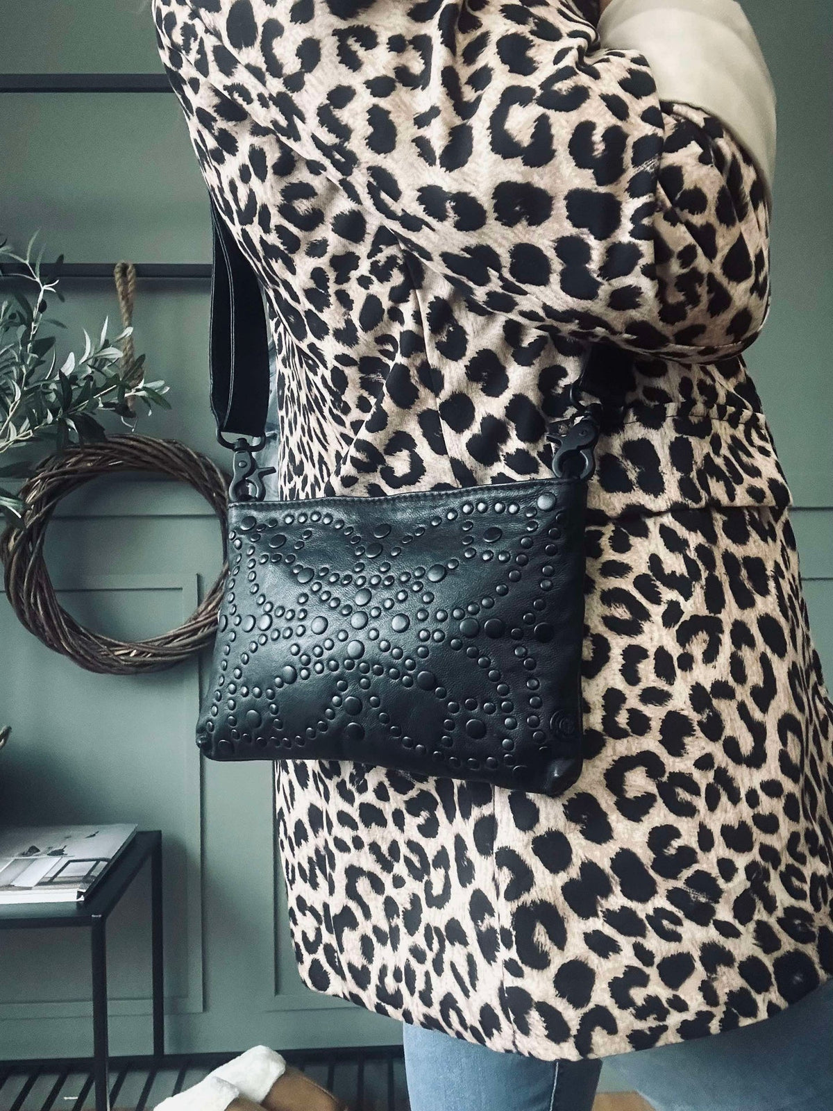 Clutch Eva - Black