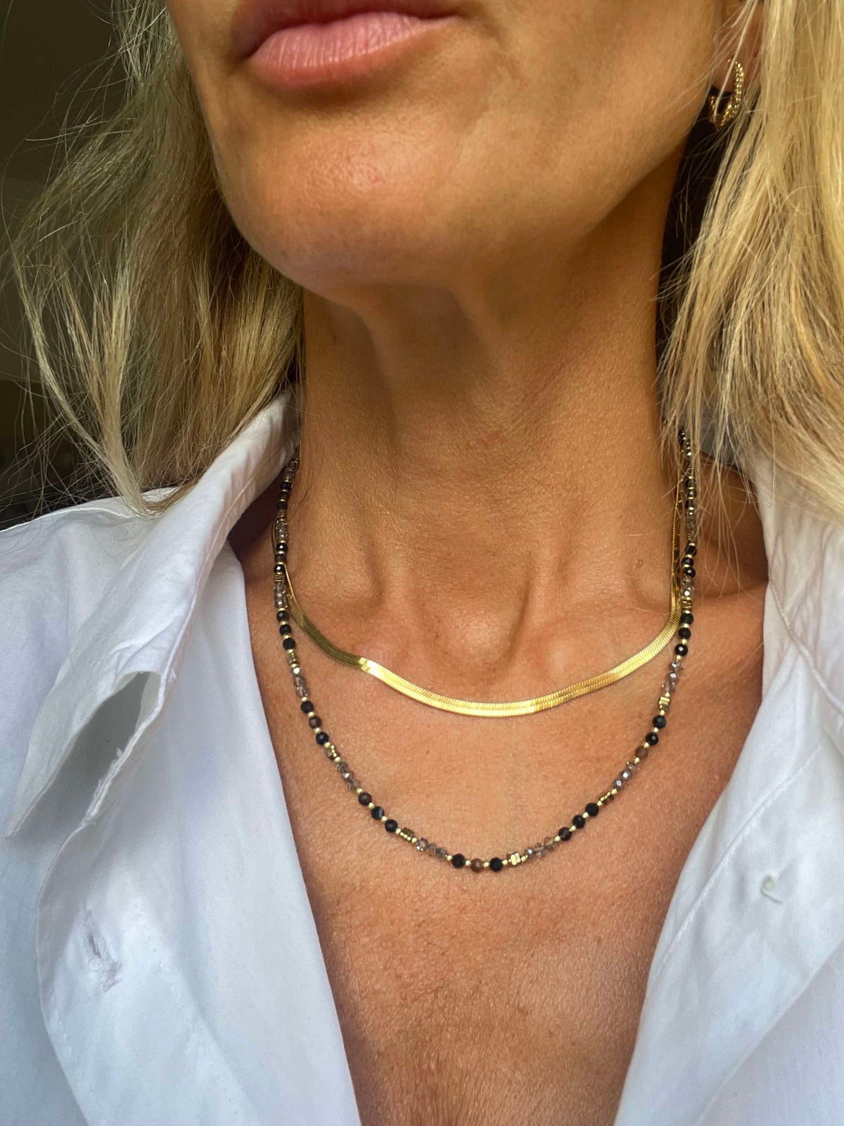 Ketting Lulu - 18k verguld
