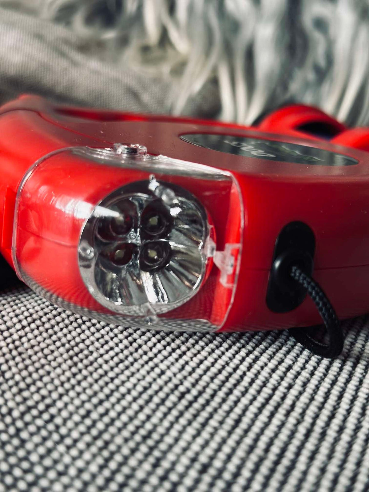 Hondenriem Flexlijn met zaklamp - 5 meter