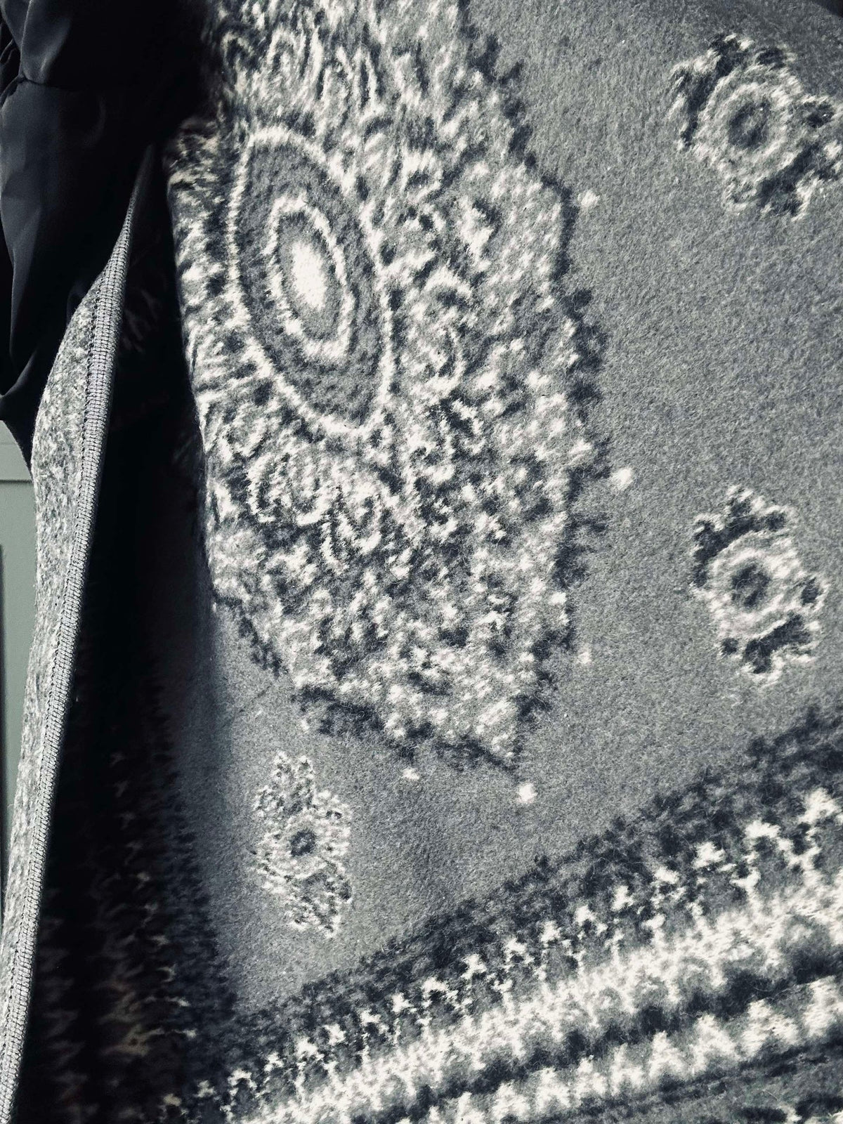 Poncho Grey boheme