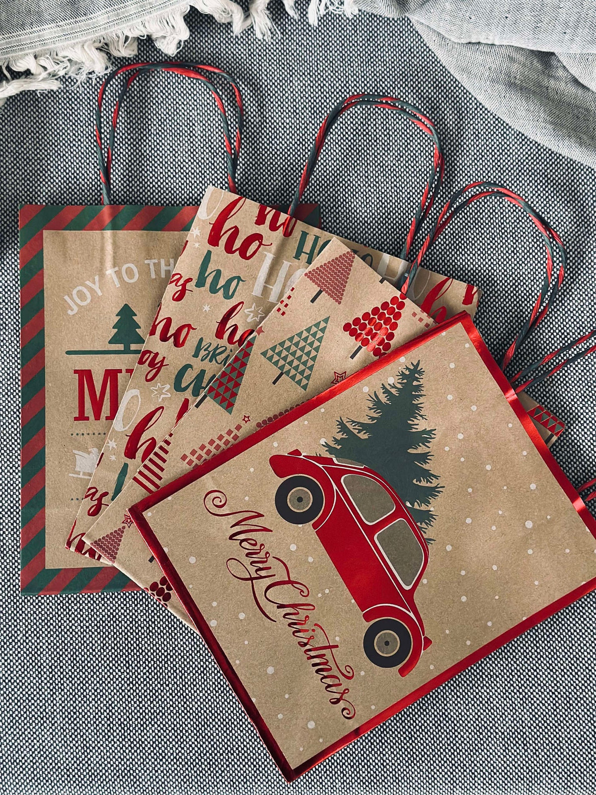 Cadeauzakje Kerst - 1 stuk