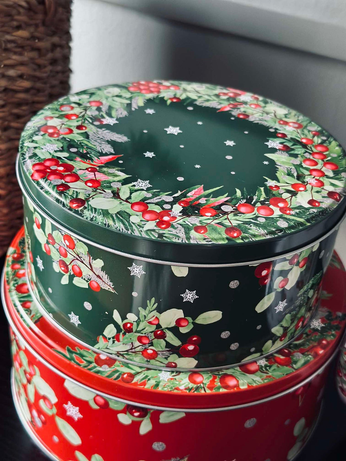 Koektrommels kerst - set van 3