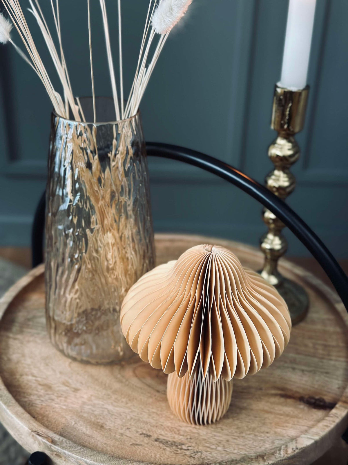 Mushroom paper small - goud