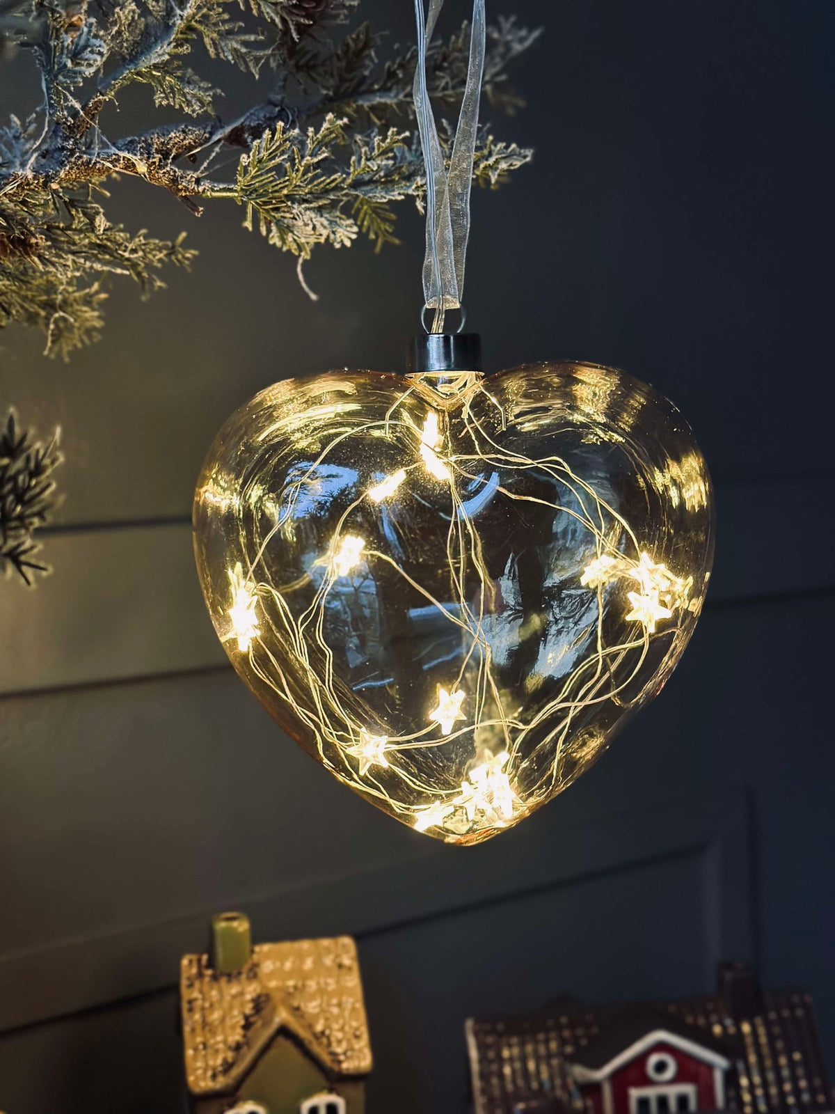 Hart hanger met licht