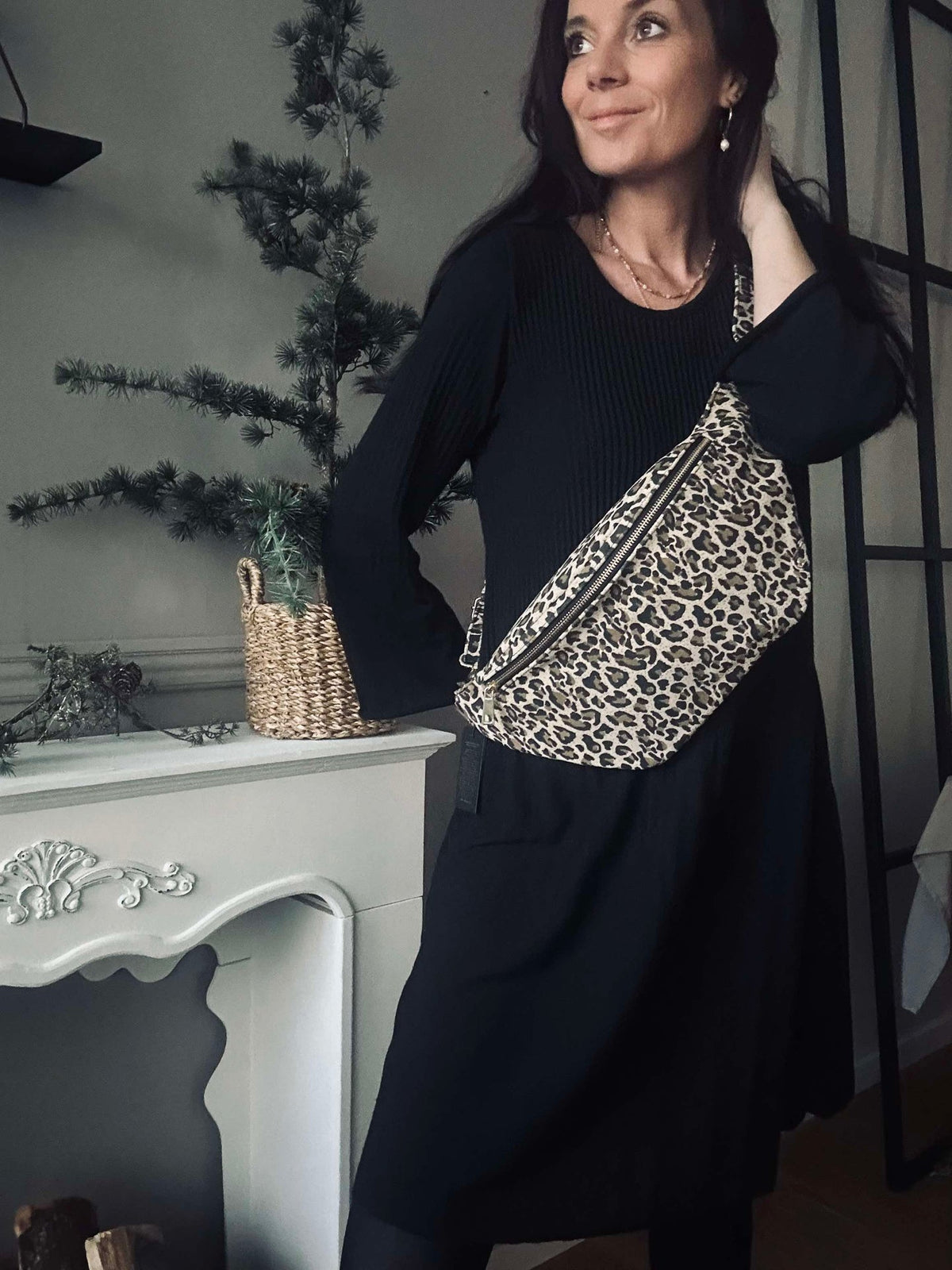 Jurk Sally black