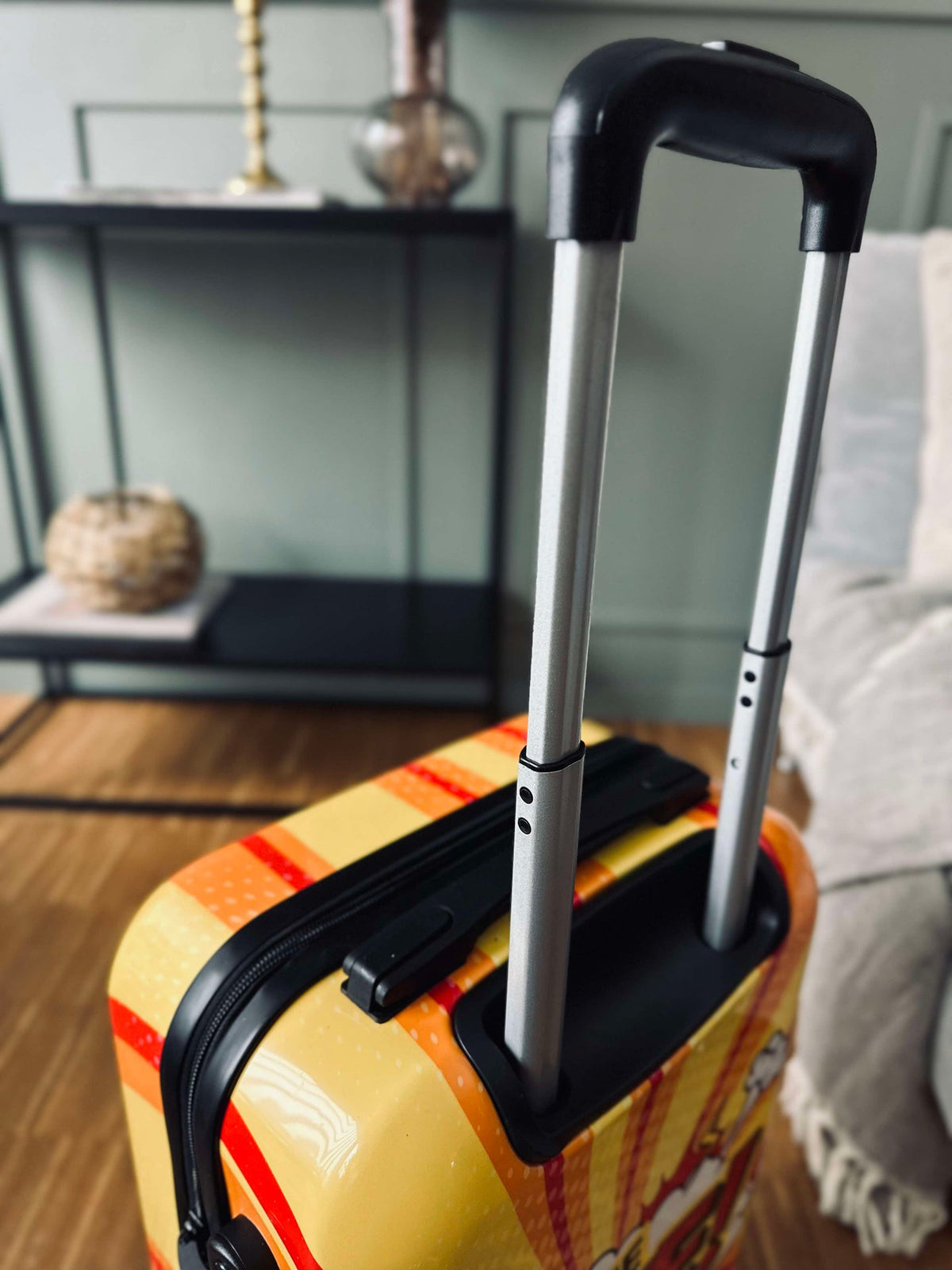 Trolleykoffer 55 cm - Geel lichtgewicht