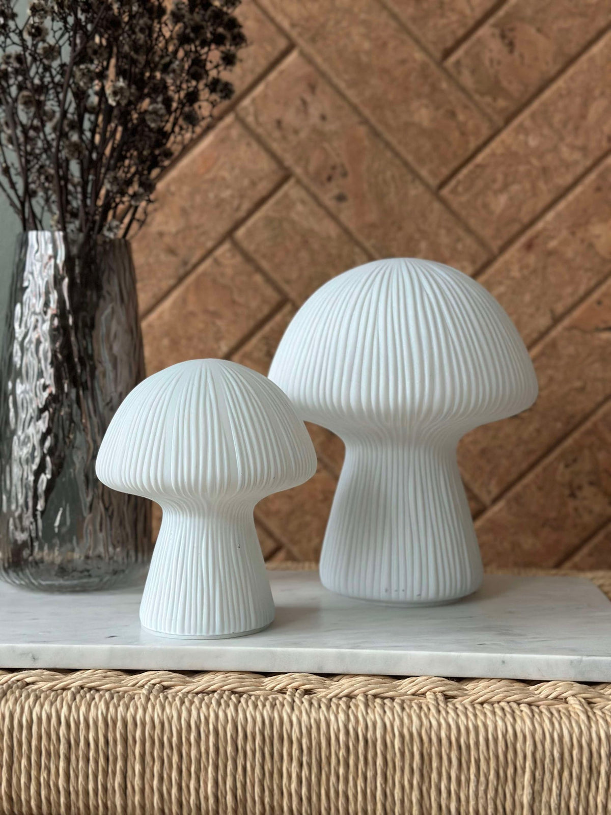 Mushroom Astrid - Wit 20 cm