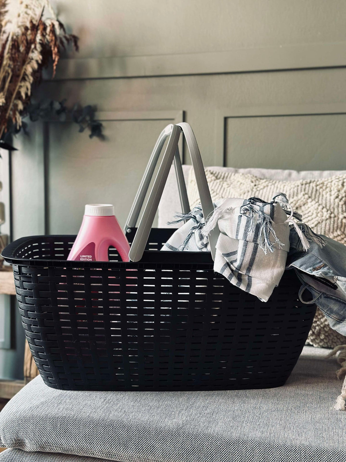 Winkelmand met handgrepen - gerecycled