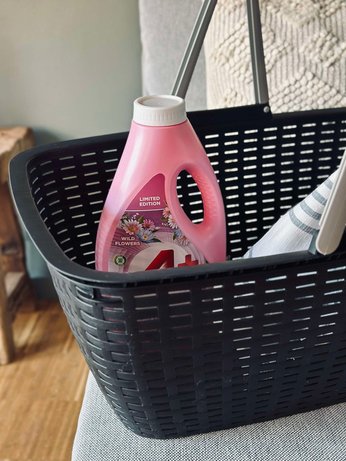Winkelmand met handgrepen - gerecycled