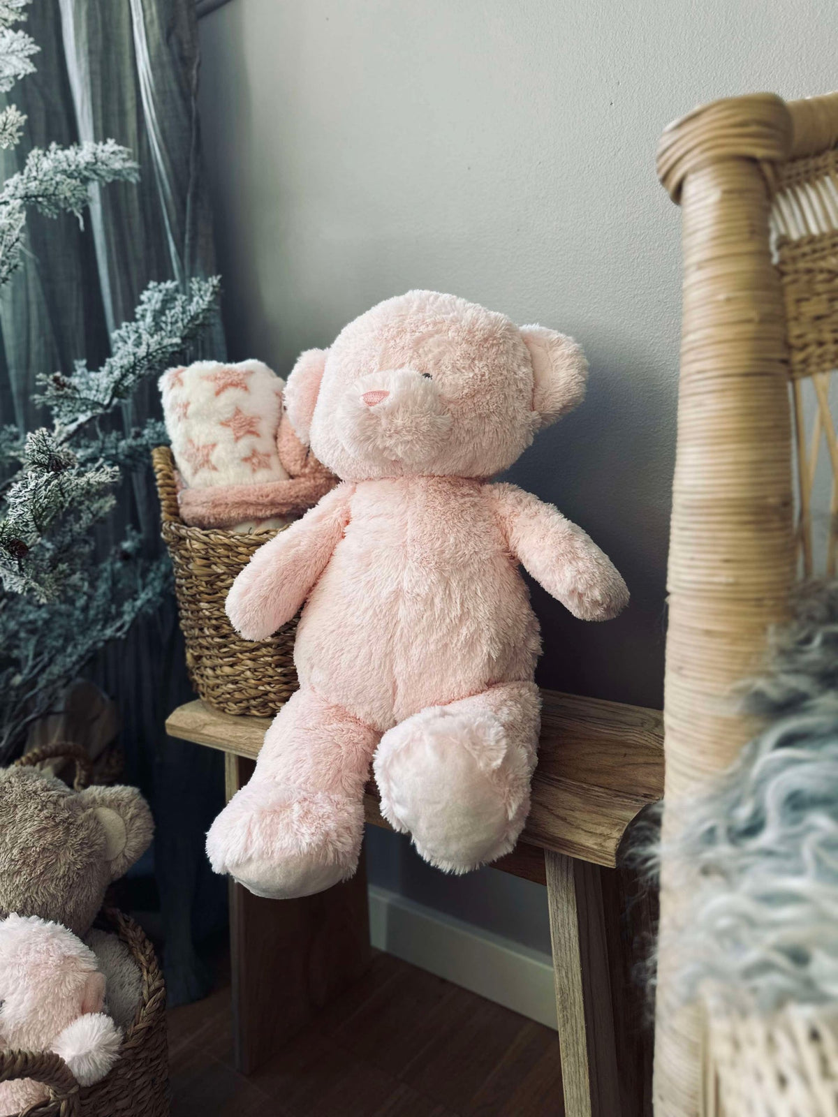 Knuffelbeer 43cm - Roze