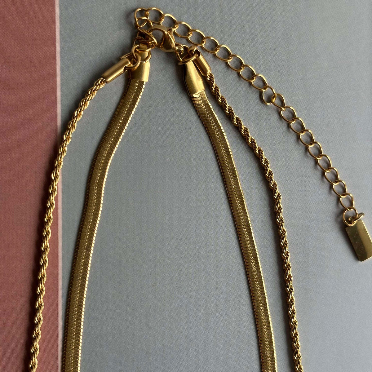 Ketting Lykke 18k verguld