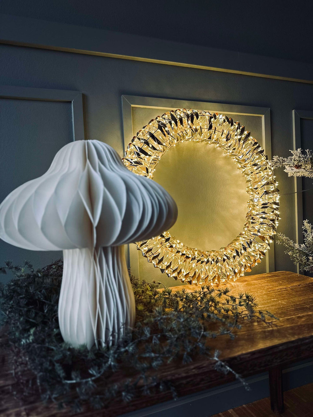 Krans met 720 micro-leds - 50 cm