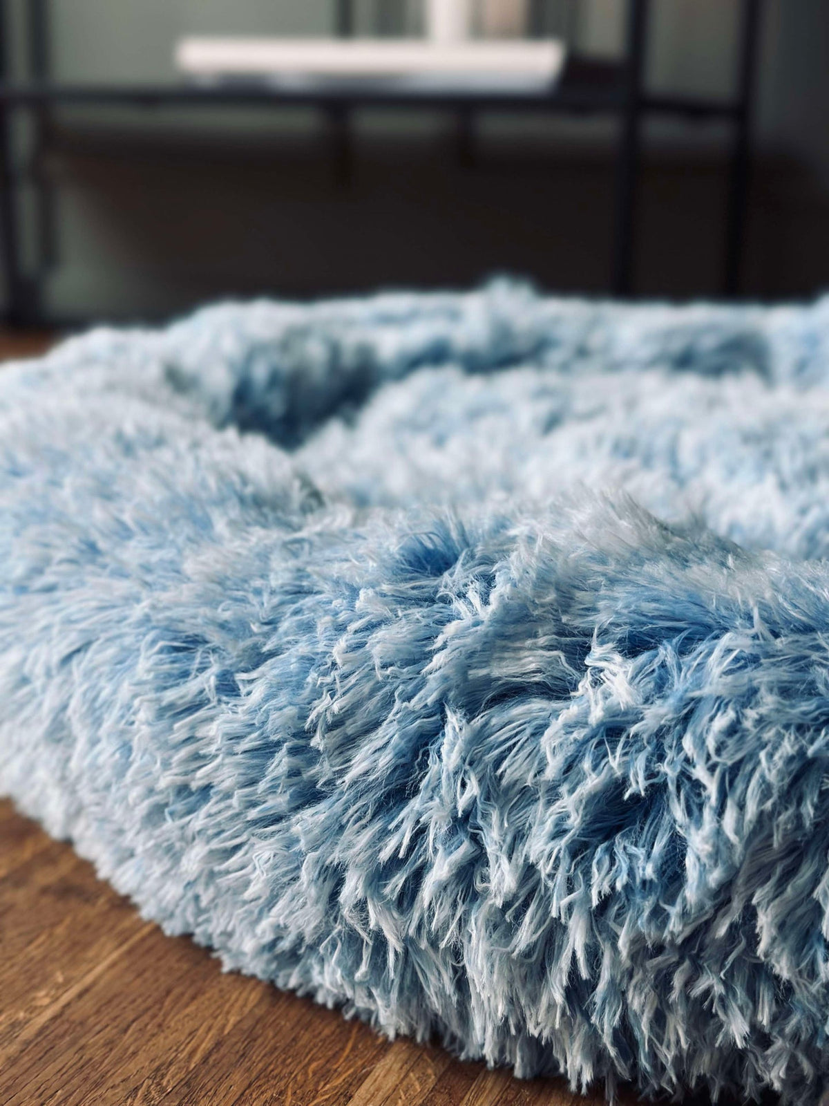 Hondenmand Fluffy - Dia 60 cm Blauw