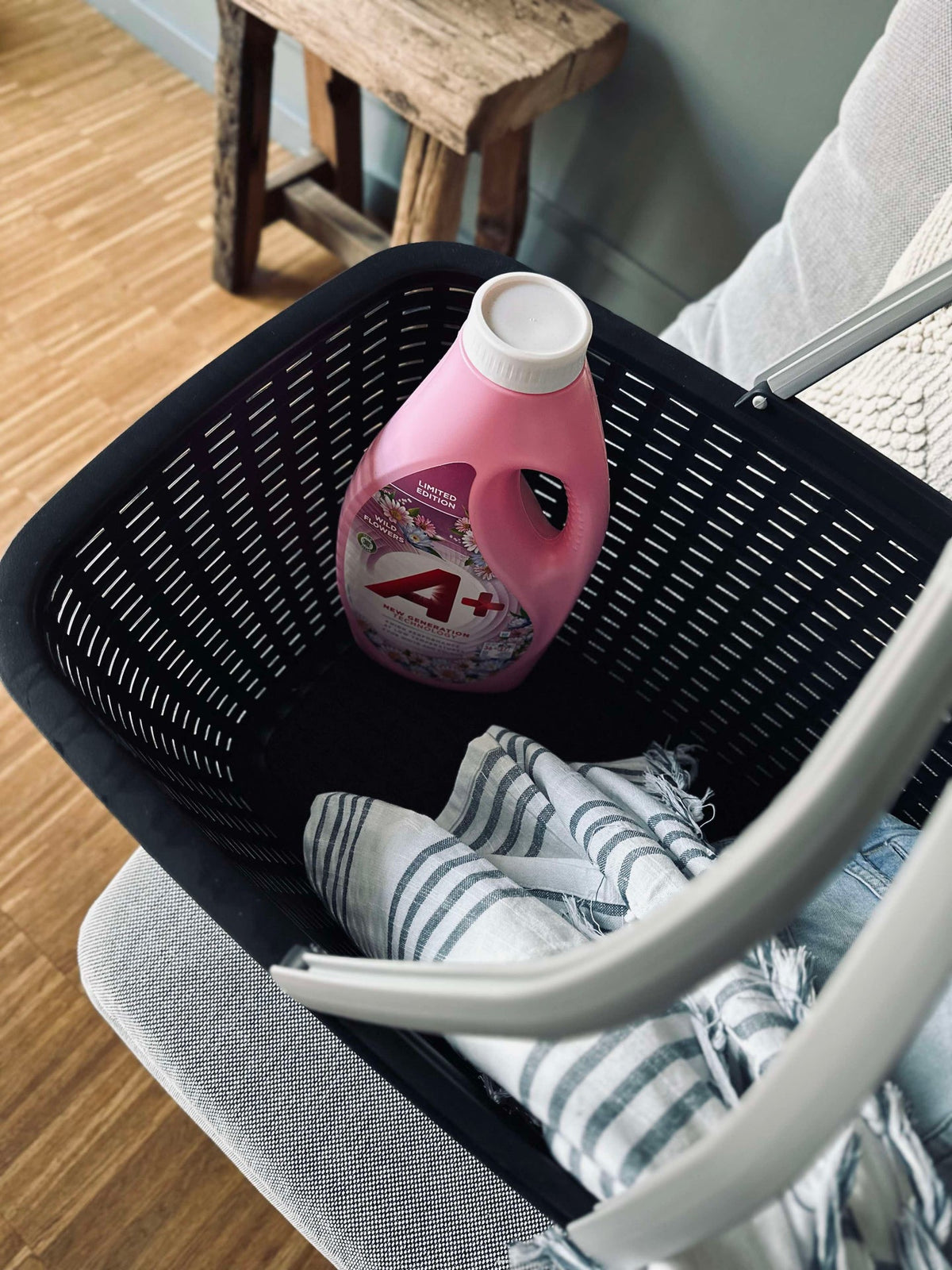 Winkelmand met handgrepen - gerecycled