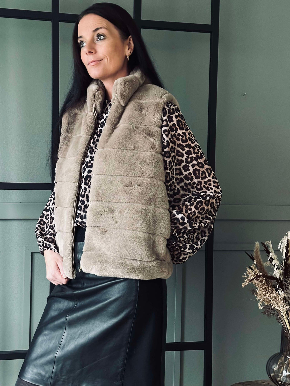 Vest Mindy Licht beige