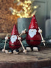 Kerstman op ski’s - Large