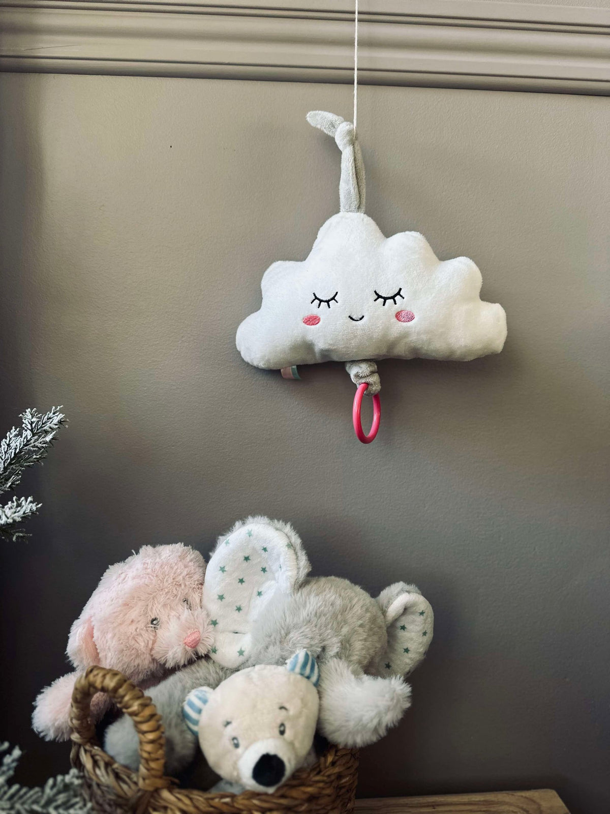 Knuffel met muziek - Wolk