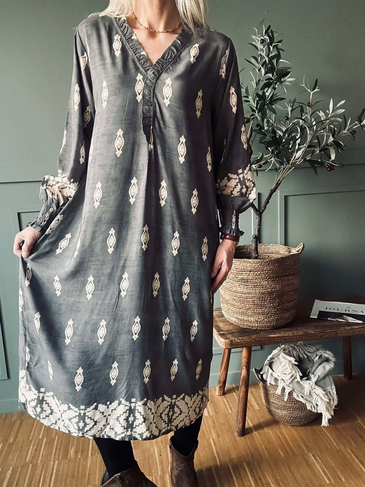 Jurk Mariana - Grey